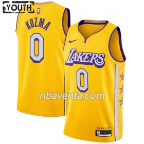 Camiseta Niños Los Angeles Lakers Kyle Kuzma 0 2019-20 Nike City Edition Swingman